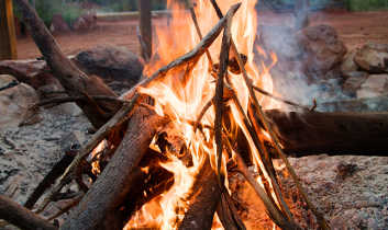Outback Camp Fire