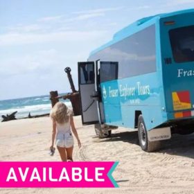 2 Day 1 Night Fraser Island Fully Guided Tour from Rainbow Beach