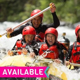 Extreme Package: Rafting + Bungy Including 3 nights Accommodation!
