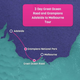 3 Day 2 Night Great Ocean Road and Grampians Adelaide to Melbourne