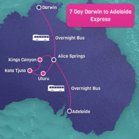 7 Day Darwin to Adelaide Express