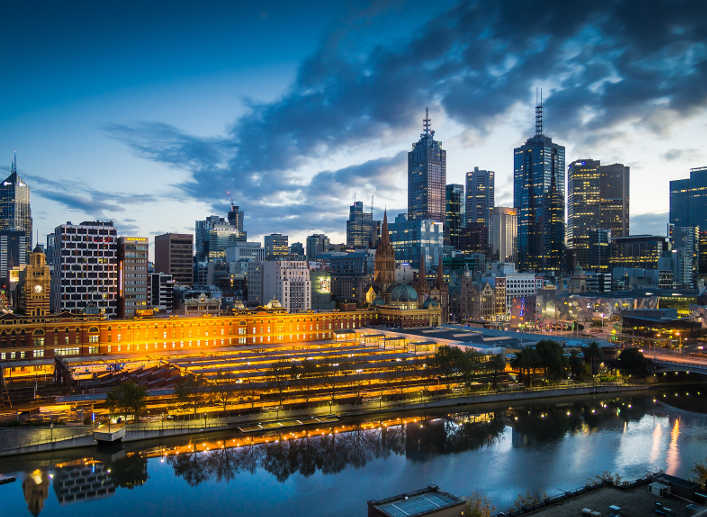 What is Melbourne best known for?