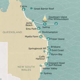 14 Day Cairns To Sydney Fully Guided Island Suntanner
