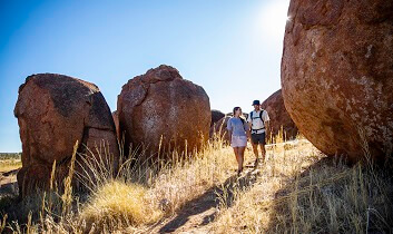 What is there to see between Darwin and Alice Springs?