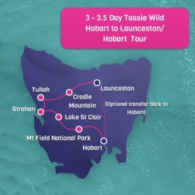 Tassie Wild 3.5 Day trip - Hobart To Hobart