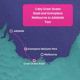 3 Day 2 Night Great Ocean Road and Grampians Melbourne to Adelaide