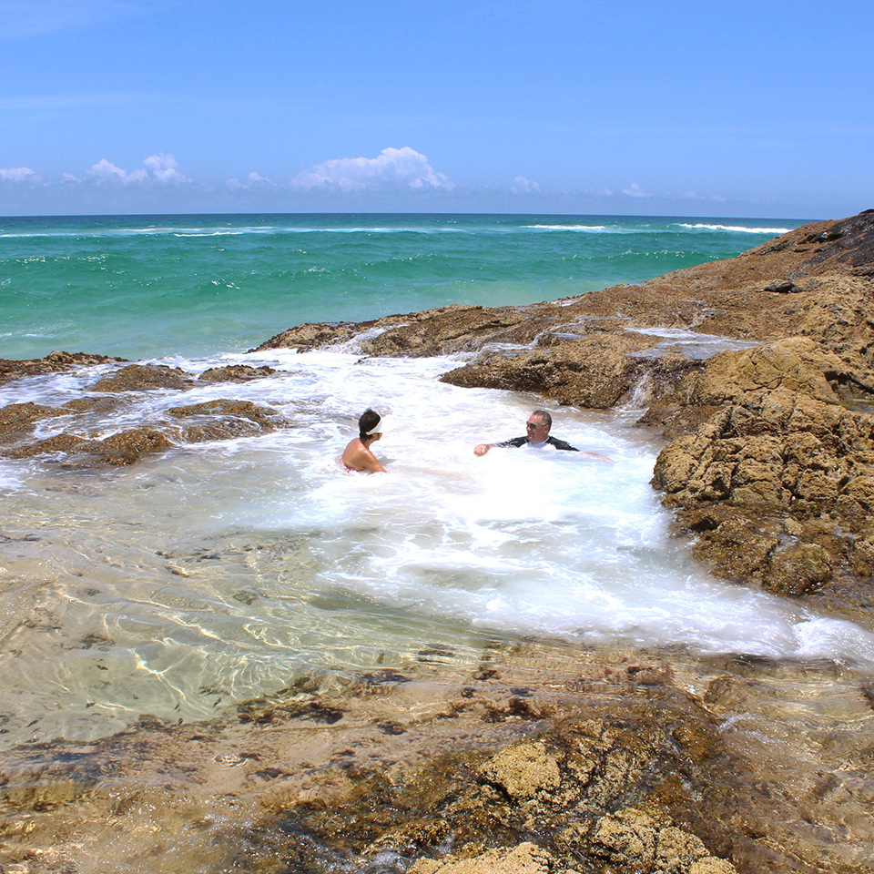 fraser island tours champagne pools