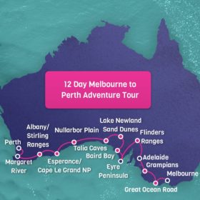 12 Day Melbourne to Perth Adventure tour