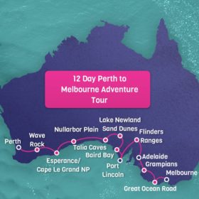 12 Day Perth to Melbourne Adventure Tour
