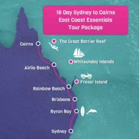 Sydney to Cairns East Coast Essentials Tour Package 16 Days