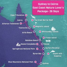 Sydney to Cairns East Coast Nature Lover's Package - 26 days