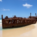 2 day 1 night Fraser Island 4wd bus tour shipwreck