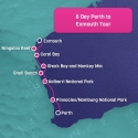 Perth to Exmouth Map