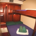 Double bed on the solway lass